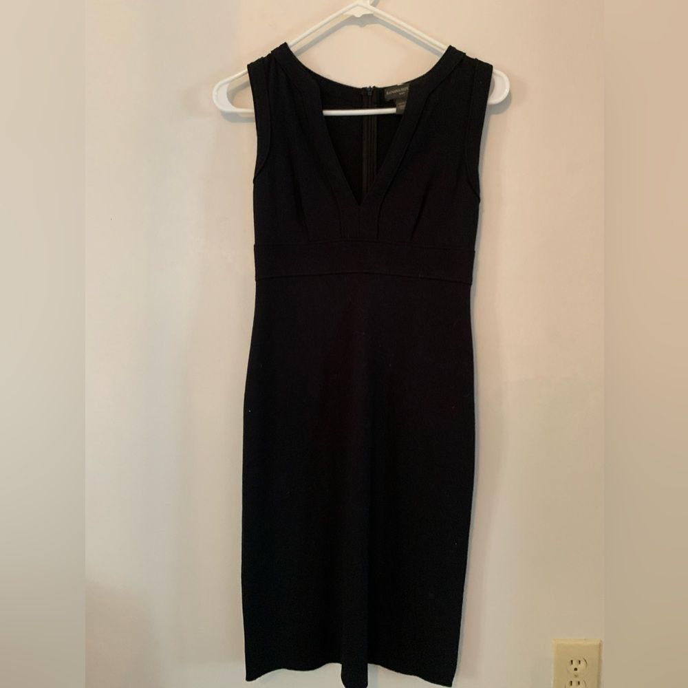 Banana republic black dress size 0